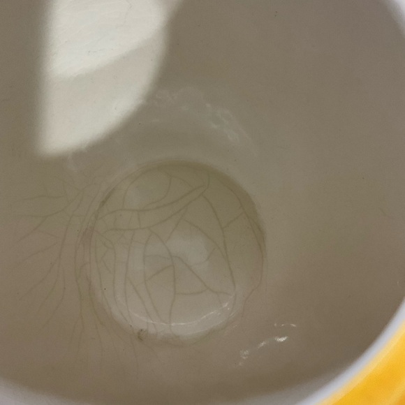 Vintage Orange shaped ceramic pitcher with ladybug - Picture 9 of 9